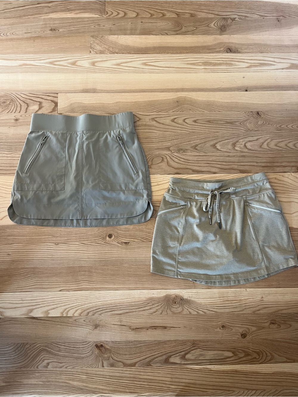 Kyodan Beige-Taupe Athletic Skorts